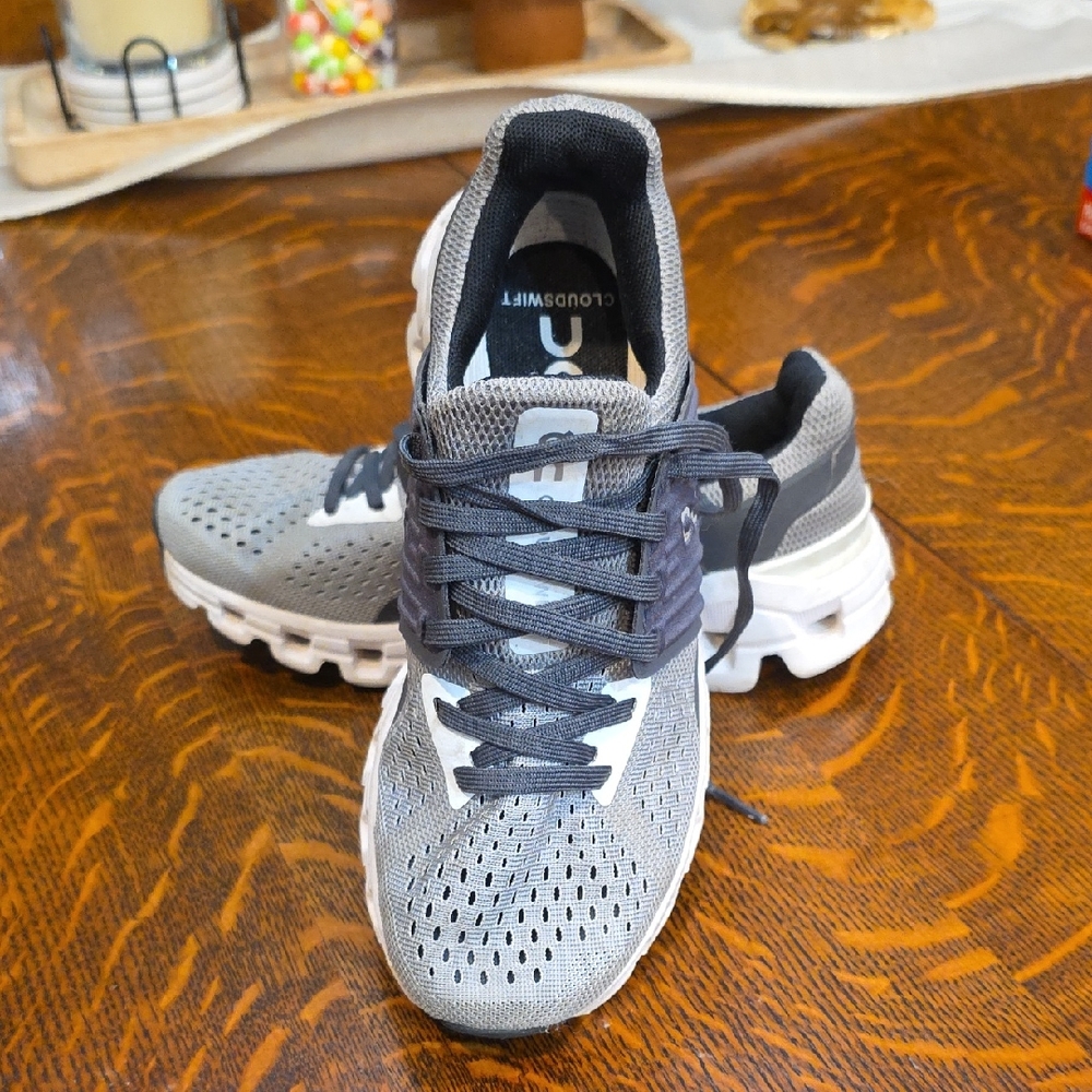 Kids Gray Sneakers